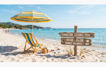 Dates de fermeture estivale 2026